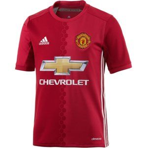 ADIDAS PERFORMANCE Funkční tričko 'Manchester United 16/17 Heim'  červená