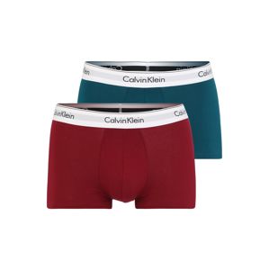 Calvin Klein Underwear Boxerky '2P TRUNK'  modrá / červená
