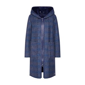 RINO & PELLE Zimní kabát  tmavě modrá / hnědá