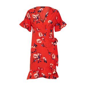 Boohoo Letní šaty  mix barev / červená