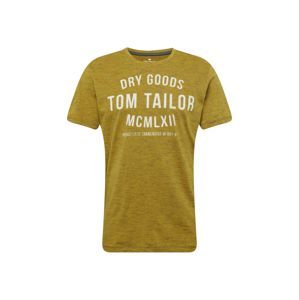 TOM TAILOR Tričko  žlutá