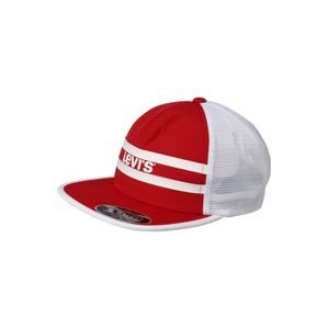LEVI'S Kšiltovka 'Sportswear Logo Flexfit Foam Trucker'  červená / bílá