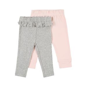 Carter's Kalhoty 'Pink Pants'  šedá / růžová
