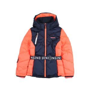 VINGINO Zimní bunda 'Telinda'  tmavě modrá / oranžová