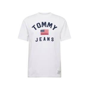 Tommy Jeans Tričko 'TJM USA FLAG TEE'  modrá / červená / bílá