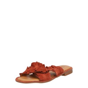 BULLBOXER Pantofle  oranžově červená