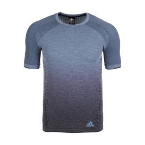 ADIDAS PERFORMANCE Funkční tričko 'Primeknit Wool Dip Dye'  kouřově modrá / světlemodrá