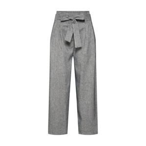 VILA Kalhoty se sklady v pase 'BETTI'  šedý melír