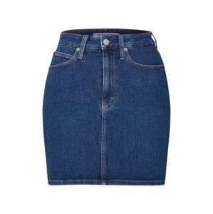 Calvin Klein Jeans Sukně  modrá džínovina