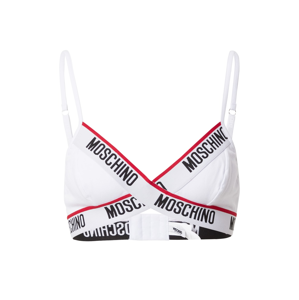 Moschino Underwear Podprsenka  bílá / černá / červená