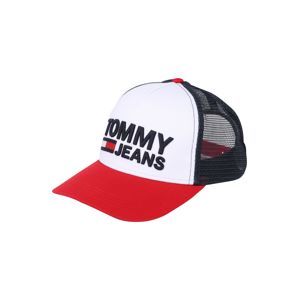 Tommy Jeans Kšiltovka 'TRUCKER CAP'  tmavě modrá / červená / bílá