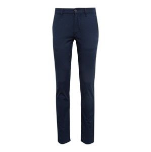 BOSS Chino kalhoty 'Schino-Slim 10198582 01'  tmavě modrá