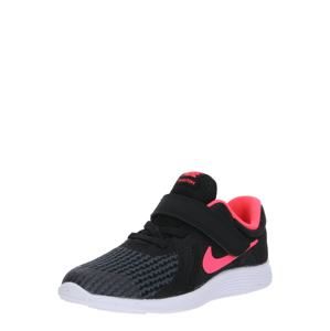 NIKE Sportovní boty 'Revolution 4'  pink / černá / bílá