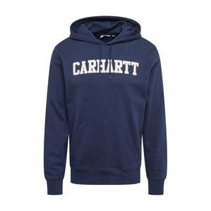 Carhartt WIP Mikina 'Hooded College Sweat'  modrá / bílá