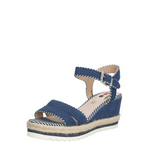 MTNG Páskové sandály 'EDEN'  písková / tmavě modrá