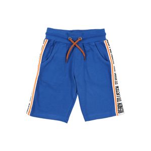 STACCATO Kalhoty  tmavě oranžová / královská modrá / bílá
