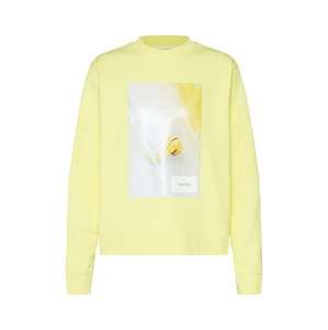 Calvin Klein Mikina 'GRAPHIC FLOWER'  žlutá / mix barev