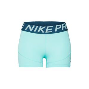 NIKE Sportovní kalhoty 'Nike Pro'  aqua modrá