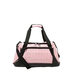 PUMA Sportovní taška 'GYM Duffle S'  růžová / černá