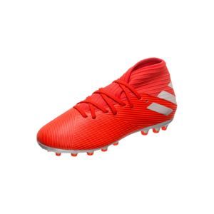 ADIDAS PERFORMANCE Sportovní boty 'Nemeziz 19.3 AG'  červená / stříbrná