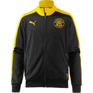 PUMA Sportovní bunda 'Borussia Dortmund'  žlutá / černá