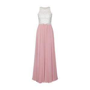 Laona Společenské šaty  růžová / bílá