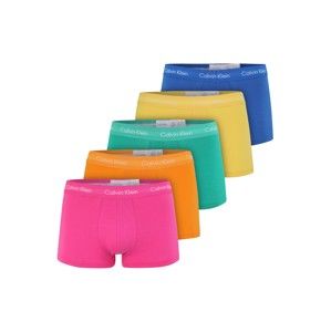 Calvin Klein Underwear Boxerky  modrá / žlutá / nefritová / oranžová / pink
