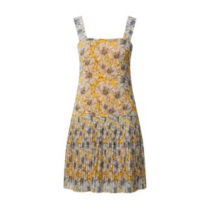 Trendyol Letní šaty  žlutá / světlemodrá