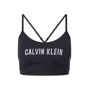 Calvin Klein Performance Sportovní podprsenka  černá / světle šedá