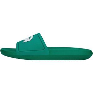 LACOSTE Plážová/koupací obuv 'Croco Slide 119 1 CMA'  zelená / bílá