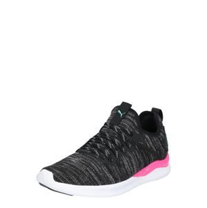 PUMA Sportovní boty  pastelově zelená / pink / černý melír / bílá