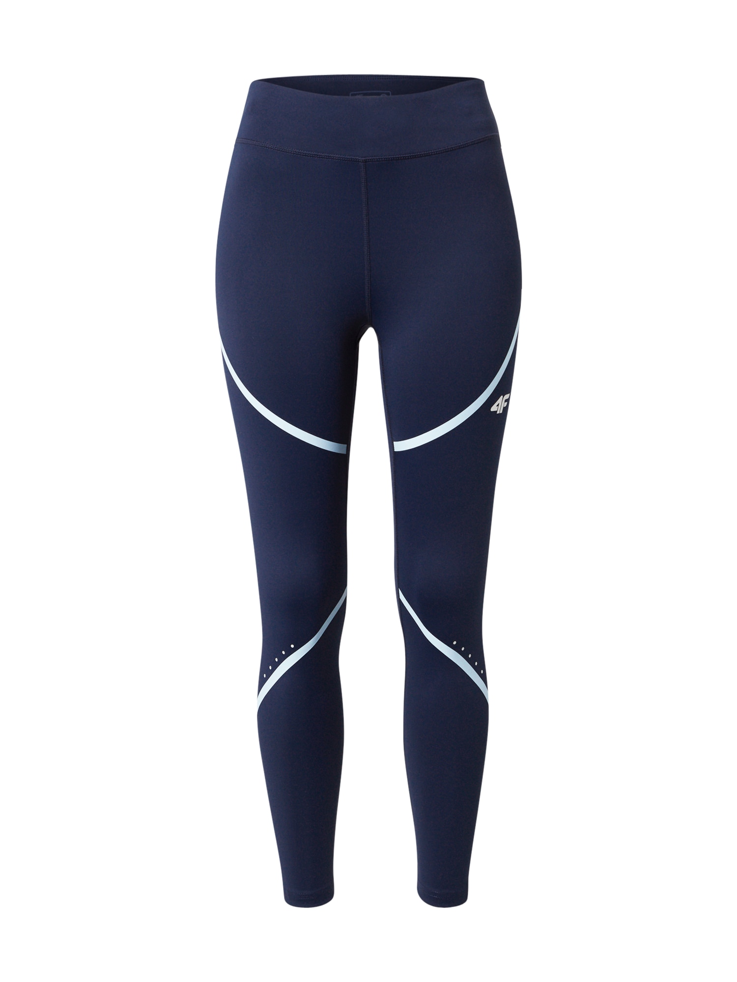 4F Sportovní kalhoty  tmavě modrá / světlemodrá