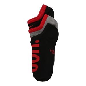 Nike Sportswear Ponožky  šedá / červená / černá
