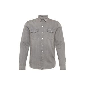 Calvin Klein Jeans Košile 'GREY ZONE'  šedá džínová