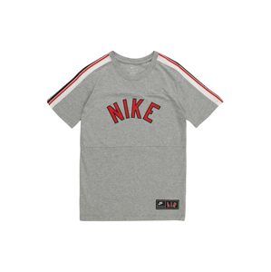 Nike Sportswear Tričko 'B NSW TEE NIKE AIR S+'  tmavě šedá