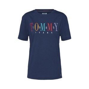 Tommy Jeans Tričko  námořnická modř / mix barev