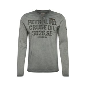 Petrol Industries Shirt  tmavě šedá