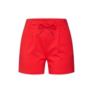 ONLY Kalhoty se sklady v pase 'Poptrash'  červená