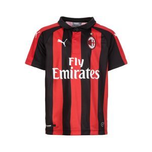 PUMA Funkční tričko 'AC Mailand Home 2018/2019'  červená / černá