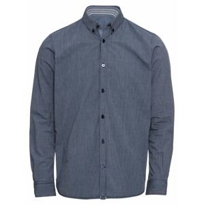TOM TAILOR Košile 'ray check stripe package shirt'  chladná modrá
