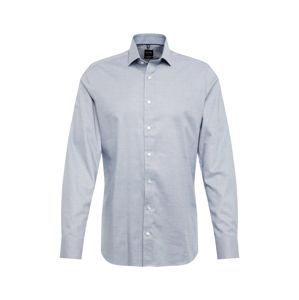 OLYMP Společenská košile 'Level 5 Check'  námořnická modř
