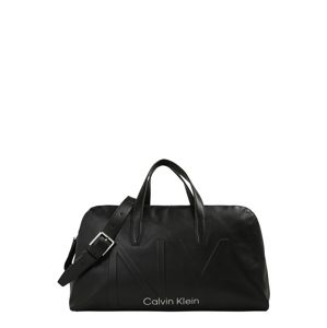 Calvin Klein Cestovní taška 'NY SHAPED LARGE DUFFLE'  černá