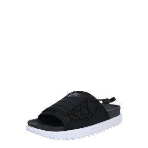 Nike Sportswear Pantofle 'City'  bílá / černá