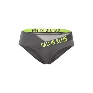 Calvin Klein Swimwear Spodní díl plavek 'MESH HIPSTER'  kari / antracitová