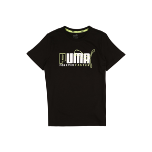 PUMA Funkční tričko 'Alpha Graphic'  černá
