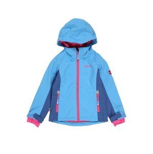 TROLLKIDS Outdoorová bunda 'Kristiansand'  tmavě modrá / světlemodrá / pink