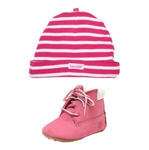 TIMBERLAND Kozačky 'Crib Bootie with Hat'  pink