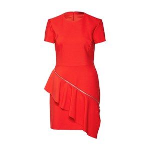 HUGO Pouzdrové šaty 'Kittiri'  oranžově červená