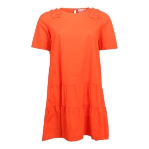 Junarose Letní šaty 'ROYA'  oranžově červená