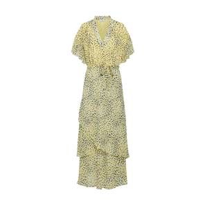 minimum Letní šaty 'Agni'  světle žlutá / černá / bílá